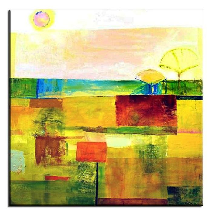 ABSTRAKT MODERN GEMÄLDE BILD ÖLBILD LEINWAND ECHTE HANDARBEIT 90 X 90CM 02746
