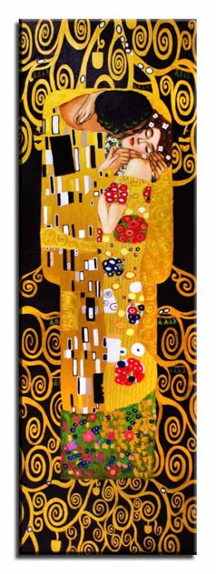 Gustav Klimt Gemälde Bild Bilder Handarbeit Kunst Abstrakt Ölbild Rahmen G04854