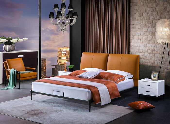 Klassisch Doppelbett Bett Ehebett Design Luxus Betten Modern Stil neu 180x200cm