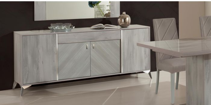 Sideboard Kommode Holz Modern Kommoden Design Schrank Grau Schlafzimmer Möbel