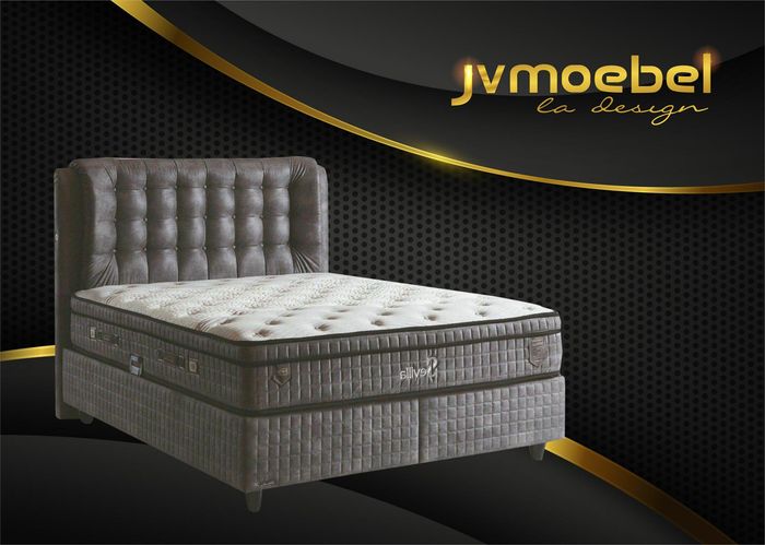 Bett Textil 2x Nachttisch 3 tlg. Schlafzimmer Set Möbel Modern Luxus Betten Neu