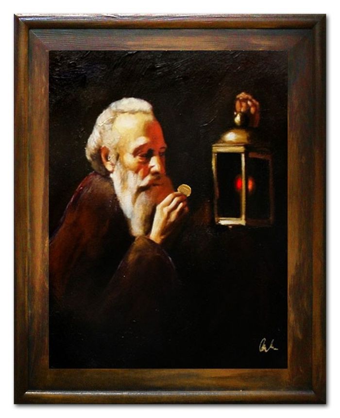 Ölbild Ölbilder Gemälde Bilder Bild Handgemalt Öl mit Rahmen Öl G05892