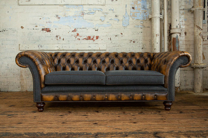 Design Sofa Couch Polster Sofas Couchen Sitz Garnitur Leder 3 Sitzer Dreisitzer