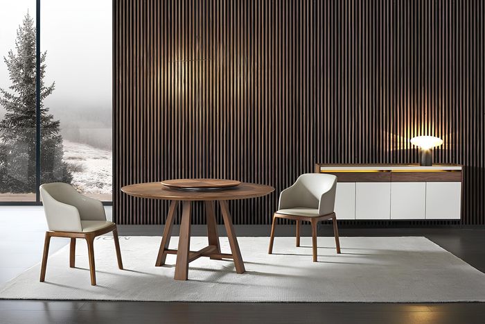 Design Holz Ess Lehn Stuhl Wohn Zimmer Garnitur Polster Neu Tisch +2 Stühle Set
