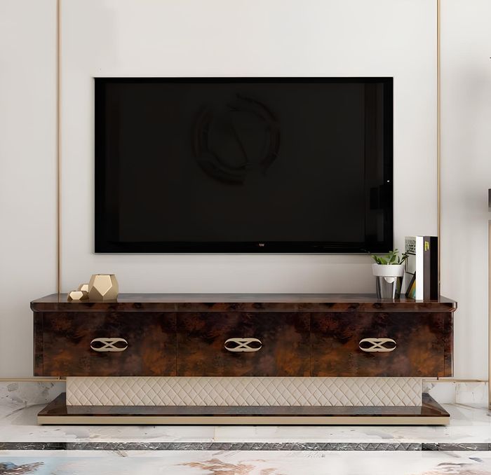 Designer RTV TV Anrichte Kommode Side Low Board Schrank Regal Luxus Wohn Zimmer