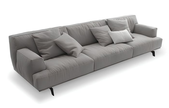 Design Moderne Viersitzer Couch Polster Sofa 4er Sitz Möbel Big Sofas Neu Sofas