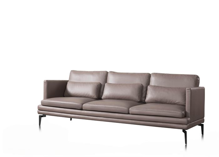 Sofa Dreisitzer Couch Polster Design Sitz Zimmer Möbel Moderne Leder 3er Sofas