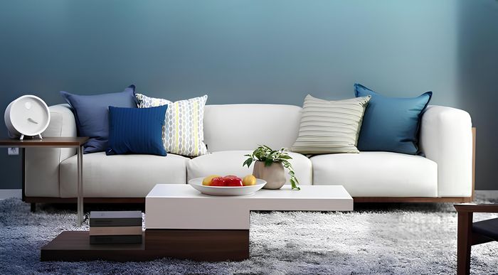Sofa Dreisitzer Couch Polster Design Sitz Sofas Zimmer Möbel Leder 3er Moderne