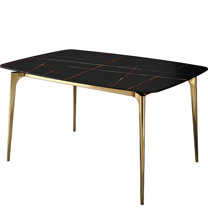 Esstisch Marmor Imitat Esstische Esszimmer Tische Tisch Design Holz Luxus Möbel