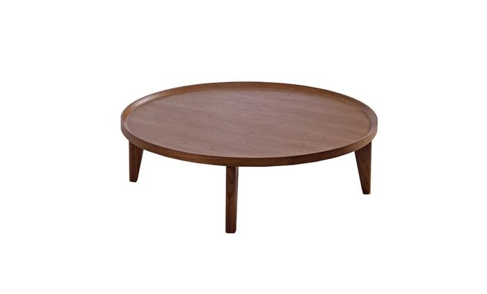 Beistell Couch Designer Tische Rund Tisch Wohn Zimmer Runde Sofa Holz Wohnzimmer