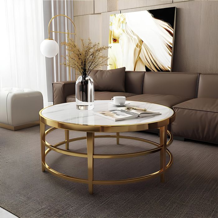 Luxus Wohnzimmer Couchtisch Edelstahl Hochglanz Tische Design Möbel Beistell Neu