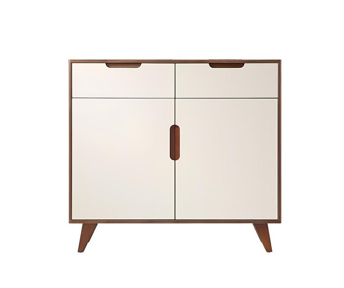 Kommode Design Holz Kommoden Schrank Luxus Sideboard Lowboard Anrichte Beige