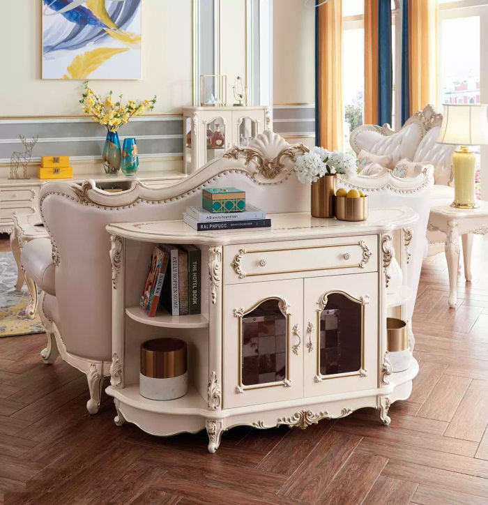 Sideboard ins Wohnzimmer klassisch Möbel für die Innenausstattung