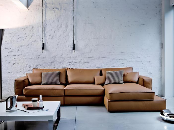 Design Sofa Ecksofa Polster Eckgarnitur Couchen Leder Wohnlandschaft Neu Couch