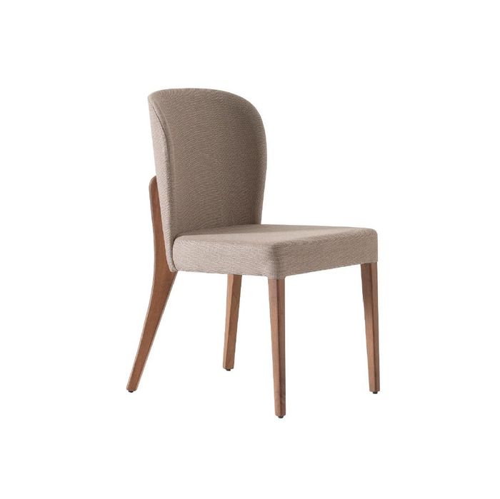 Esszimmer Set Stuhl Textil Küche Designer Stoff Polster Stühle neu