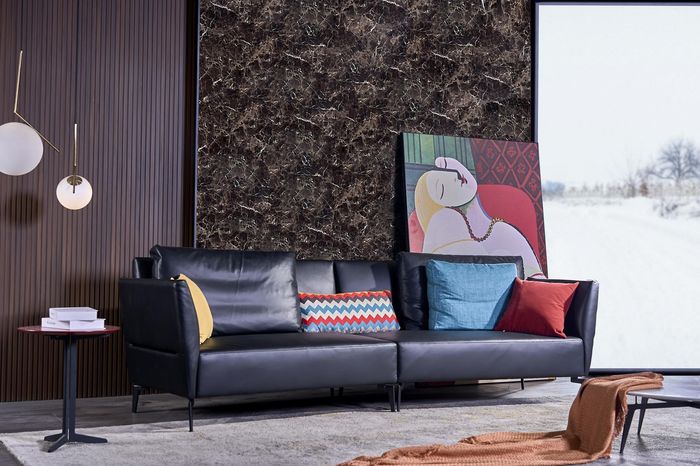Moderne Viersitzer Couch Polster Design Sofa Sitz Sofas Zimmer Möbel 4er Couchen