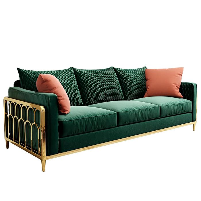 Design Couch Polster Sofas Textil Modern Sofagarnitur 3Sitzer Dreisitzer Couchen