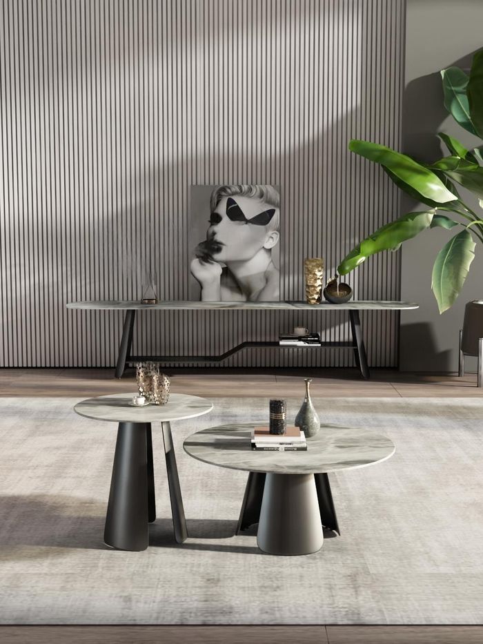 Couchtisch Kaffeetisch Beistelltisch Designer Tisch Wohnzimmertisch Tische 2x