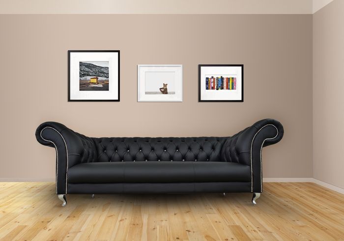 Chesterfield Sofa Polster Designer Couchen Sofas Garnitur Textil Stoff Textil 23