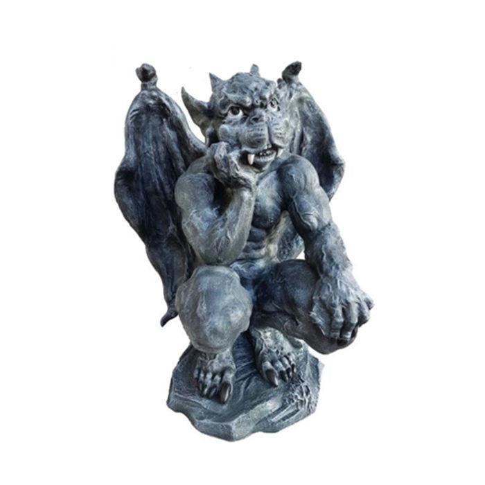 Deko Figur Statue Skulptur 57 cm Figuren Statuen Skulpturen Dekoration Drachen