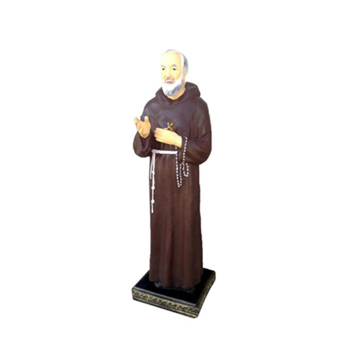 Figur Mönch Statue Pfarrer Katholik Figur Statuen Skulptur Kirche Heiliger Neu