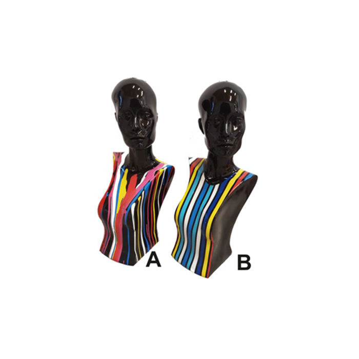 Abstrakte Skulptur Women Büste Statuen Skulpturen Moderne Statue Kunst Bunt Neu
