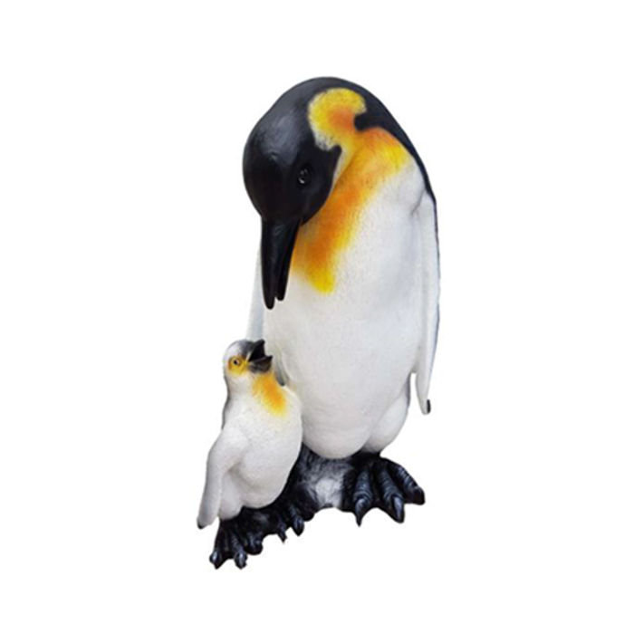 Abstrakt Pinguin Figur Statue Skulptur Deko Garten Design Statuen Dekoration Neu