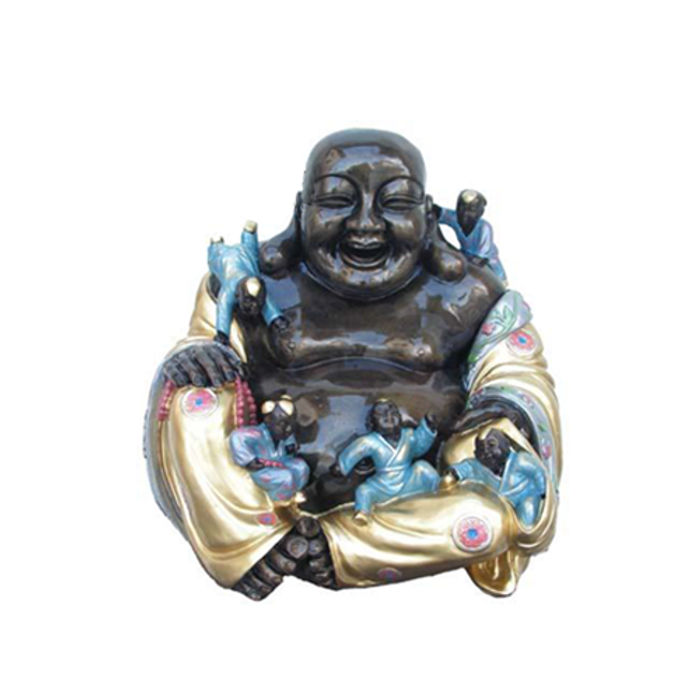 Deko Figur Statue Skulptur 43 cm Figuren Statuen Skulpturen Religeon Buddha (B7)