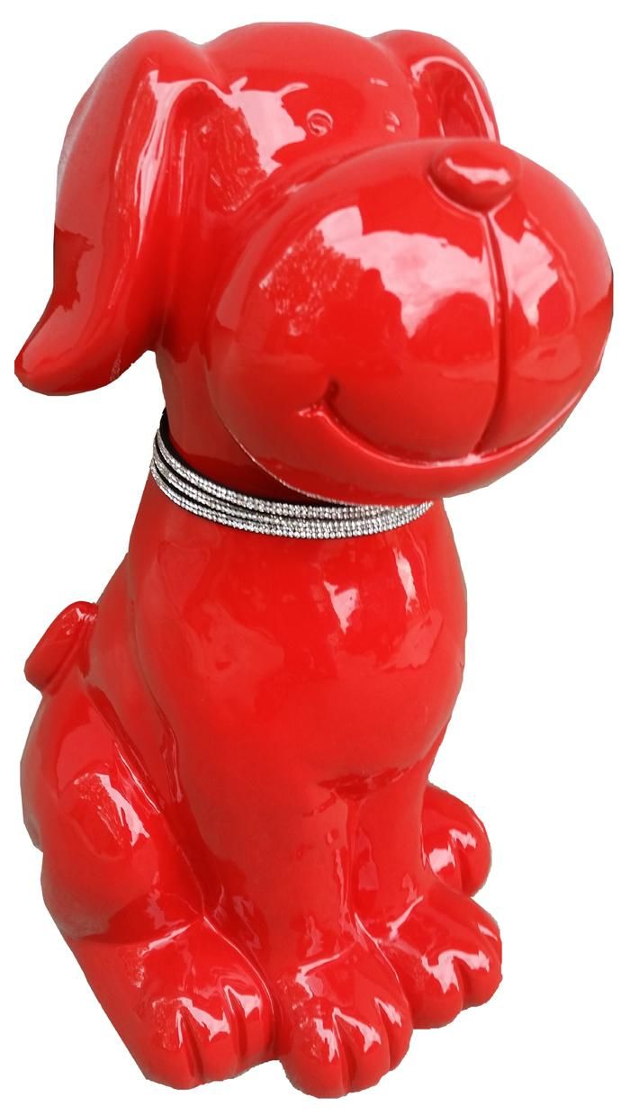 Abstrakte Deko Hund Figur Statue Skulptur 45 cm Figuren Statuen Skulpturen A573