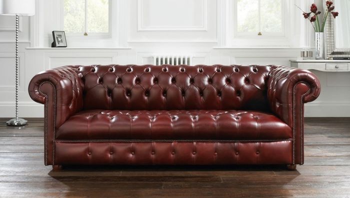 Chesterfield Sofa 3 SITZER Polster Designer Couchen Sofas Garnitur SL Sofa 16