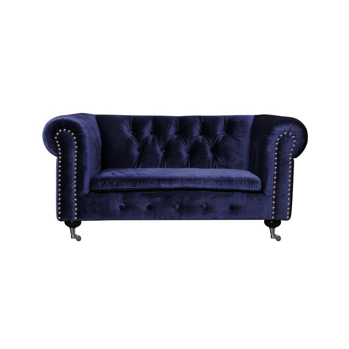 Barock Rokoko Sofa Couch - Chesterfield Stoff 2 Sitzer Leder Textil jvmoebel ®