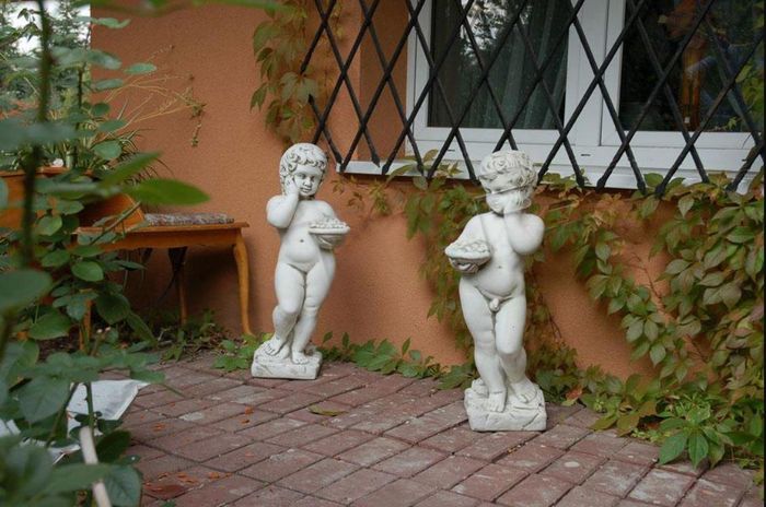 Junge 72cm Figur Statue Figuren Skulptur Statuen Garten Dekoration Deko 324 Neu