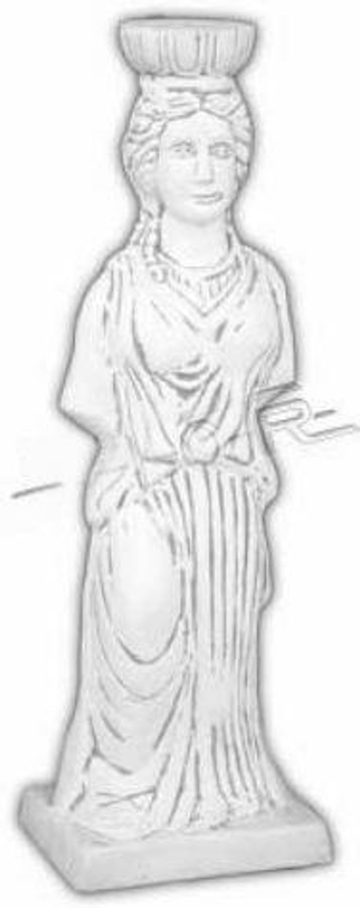 Frau 93cm Skulptur Design Figur Statue Garten Figuren Statuen Skulpturen 389