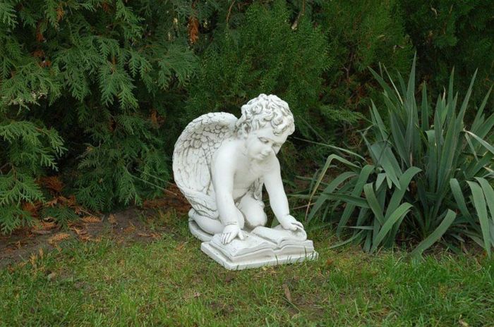 Engel Kinder Skulptur Design Figur Statue Garten Figuren Statuen Skulpturen 441