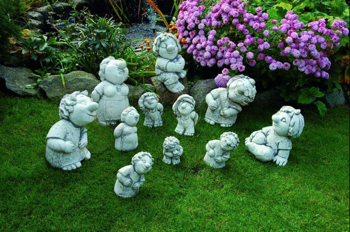Garten Dekoration Deko Statue Skulptur Figuren Skulpturen Designer Figur 451
