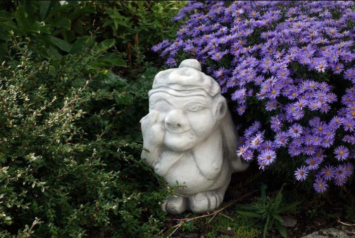 Troll 36cm Skulptur Design Figur Statue Garten Figuren Statuen Skulpturen 101009