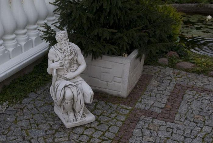 Wassermann Figur Statue Garten Dekoration Poseidon Gott Figuren Statuen S101044