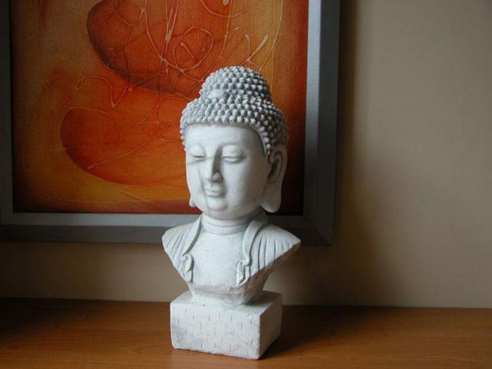 buddha Büste statue figur garten figuren statuen skulptur skulpturen S101066 Neu