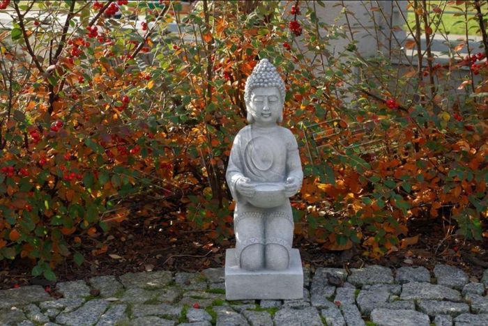 43cm Deko Skulptur Design Figur Statue Garten Figuren Statuen Skulpturen S101134