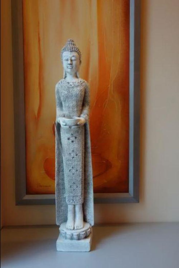 68cm Deko Skulptur Design Figur Statue Garten Figuren Statuen Skulpturen 101154