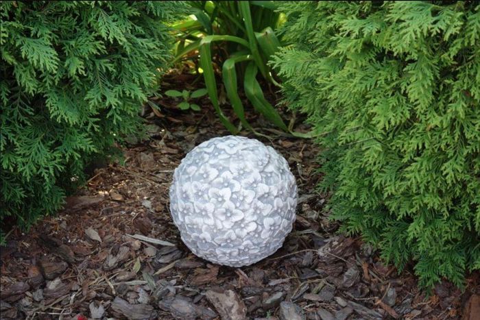 Kugel 23cm Skulptur Design Figur Statue Garten Figuren Statuen Skulpturen 110021