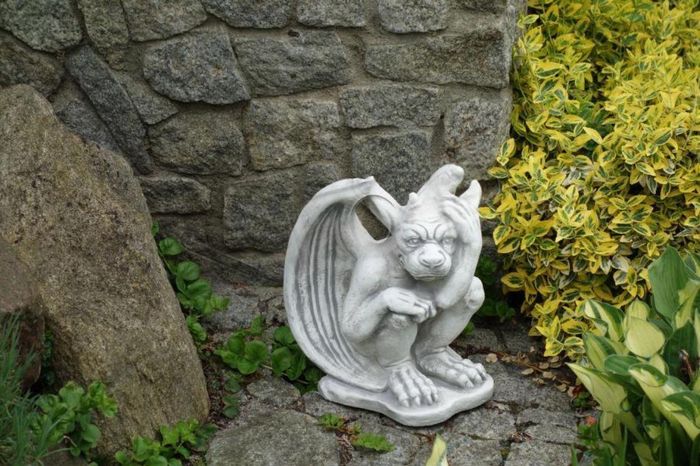Figur Skulptur Drachen Troll Garten Skulpturen Figuren Statuen Statue Neu 020