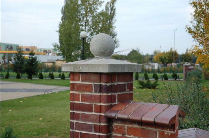 Säulen Element Sockel Kopf Abdeckung für Säule Antik Stil Garten Statue Neu 373