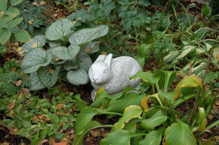 Garten Dekoration Hase Terrasse Stein Figuren Figur Deko Statue Skulptur 526 Neu