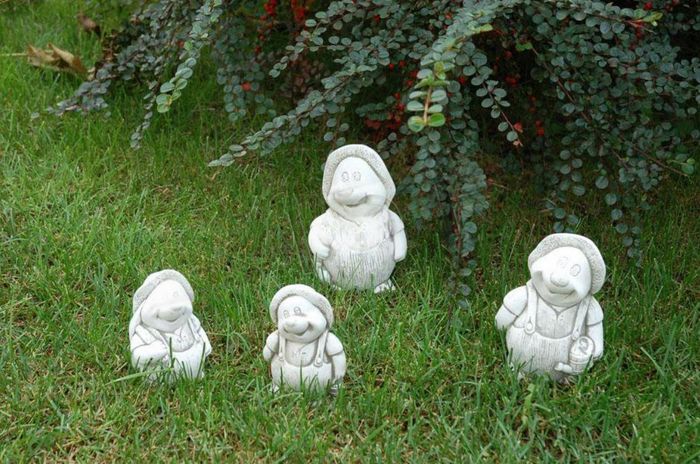 Garten Dekoration Eule Terrasse Stein Figuren Figur Deko Statue Skulptur 536 Neu
