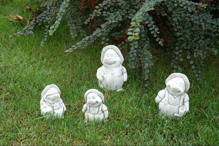 Garten Dekoration Igel Terrasse Stein Figuren Figur Deko Statue Skulptur 537