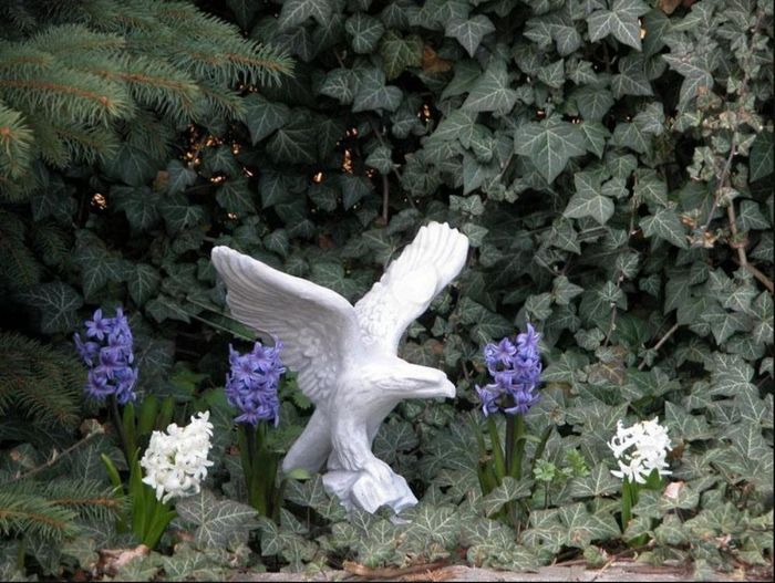 Figur Adler Garten Statue Skulptur Skulpturen Figuren Statuen Deko Neu 103023