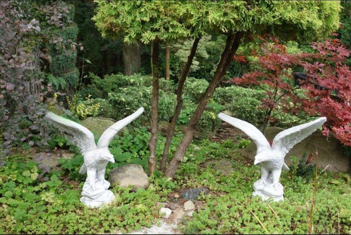 Figur Adler Garten Statue Skulptur Skulpturen Figuren Statuen Deko Neu S103024
