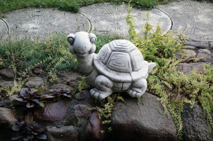 Garten Schildkröte Dekoration Figur Terrasse S103086 Statue Skulptur Figuren