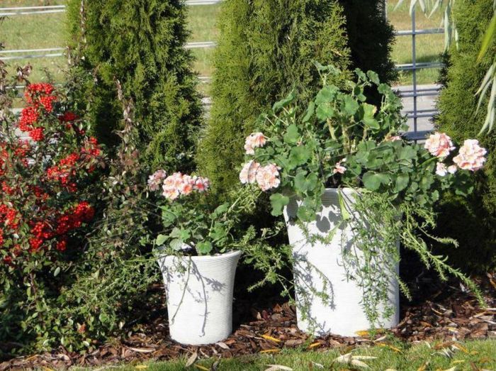 Blumenkübel Pflanz Kübel Dekoration Figur Blumentöpfe Garten Vasen Gefäss 204056